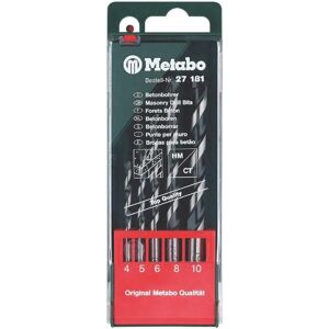 Zestaw wierteł do betonu Metabo 627181000 - 5 szt. Zestaw wierteł do betonu Metabo 627181000 - 5 szt.