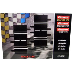 Carrera Brand Model 20612 Slot Car Track Accessory - 2 Straight Pieces Carrera Brand Model 20612 Slot Car Track Accessory - 2 Straight Pieces