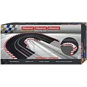 Carrera Brand Model Hairpin Curve - Slot Racing Track Accessory Carrera Brand Model Hairpin Curve - Slot Racing Track Accessory