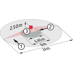 BEG PD4-1C-UP Détecteur de Mouvement - 32 m² BEG PD4-1C-UP Détecteur de Mouvement - 32 m²