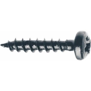 Visaton 5084 Montageset - Schwarz, Kreuzkopf, 24 stk Visaton 5084 Montageset - Schwarz, Kreuzkopf, 24 stk