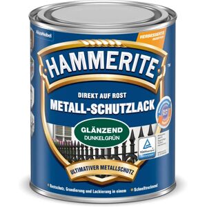 Vernice de protection metallica Hammerite - Vert foncé, 750ml - Brillant - Publicité Vernice de protection metallica Hammerite - Vert foncé, 750ml - Brillant - Publicité