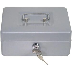 Alco Coffre-fort en acier 195x145x80mm - Geldkassette - Publicité Alco Coffre-fort en acier 195x145x80mm - Geldkassette - Publicité