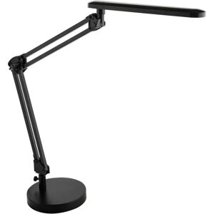 Alco Modell 963 Schwarze LED-Schreibtischlampe mit Doppelarm - Tischlampe Alco Modell 963 Schwarze LED-Schreibtischlampe mit Doppelarm - Tischlampe