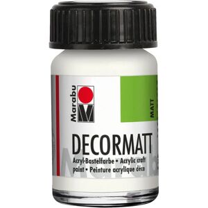 Marabu Decormatt Acryl 15 ml Bianco - Peinture acrylique - Publicité Marabu Decormatt Acryl 15 ml Bianco - Peinture acrylique - Publicité