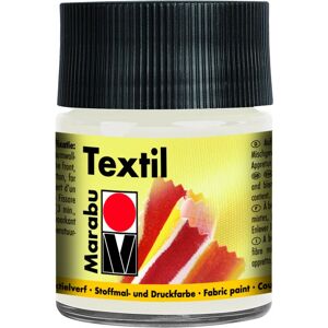Peinture textile à base d'eau Marabu 070 - Blanc - 50ml - Peinture pour tissu - Publicité Peinture textile à base d'eau Marabu 070 - Blanc - 50ml - Peinture pour tissu - Publicité