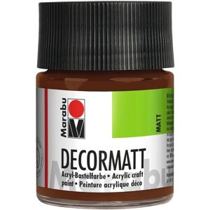 Marabu Decormatt Acrylic Paint - Light Brown - 50ml Bottle Marabu Decormatt Acrylic Paint - Light Brown - 50ml Bottle
