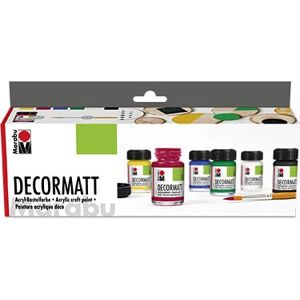 Marabu Acrylfarben-Set - 6 Farben, 15ml, Wasserbasis Marabu Acrylfarben-Set - 6 Farben, 15ml, Wasserbasis