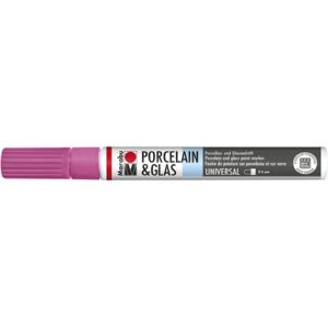 Marabu Pink Paint Marker - Glass & Porcelain 2-4mm Marabu Pink Paint Marker - Glass & Porcelain 2-4mm