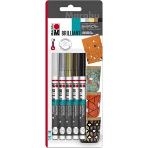 Marabu Deluxe Paint Marker Set - Paint Marker Set Marabu Deluxe Paint Marker Set - Paint Marker Set