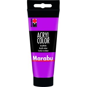Peinture acrylique Magenta Marabu - À base d'eau, séchage rapide, 100 ml Peinture acrylique Magenta Marabu - À base d'eau, séchage rapide, 100 ml