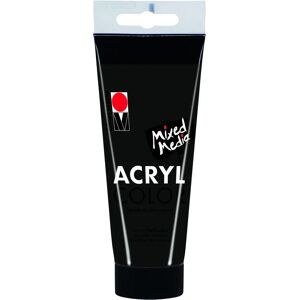 Peinture acrylique noire Marabu - Tube 100ml - Publicité Peinture acrylique noire Marabu - Tube 100ml - Publicité