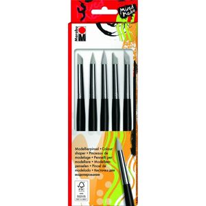 Marabu Modeler Silicone Shaper Set - Chisel/Point/Slanted - Black Marabu Modeler Silicone Shaper Set - Chisel/Point/Slanted - Black