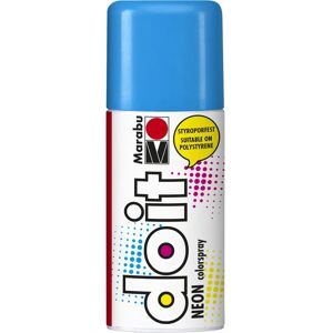 Peinture en spray Néon Marabu - 150ml, Bleu Vif - Peinture en aérosol Peinture en spray Néon Marabu - 150ml, Bleu Vif - Peinture en aérosol