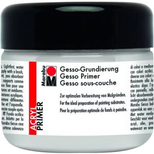 Marabu 12250025808 Primer acrylique - Blanc - 225 ml - Publicité Marabu 12250025808 Primer acrylique - Blanc - 225 ml - Publicité