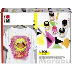 Peinture textile Neon Marabu - 4 couleurs, 60 ml - Publicité Peinture textile Neon Marabu - 4 couleurs, 60 ml - Publicité