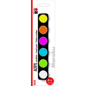 Kit de Peinture Acrylique Néon 6 Couleurs - Kit de Peinture Kit de Peinture Acrylique Néon 6 Couleurs - Kit de Peinture