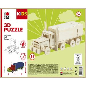 Marabu 0317000000004 Truck 3D Puzzel - Kinderen, 38 stuks Marabu 0317000000004 Truck 3D Puzzel - Kinderen, 38 stuks