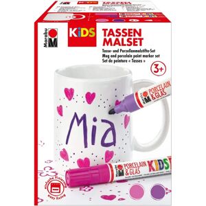 Conjunto de Marcadores de Porcelana Marabu Kids - Para Niños 3+ Conjunto de Marcadores de Porcelana Marabu Kids - Para Niños 3+