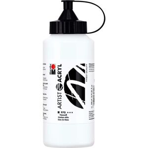 MARABU Pintura Acrílica Artista 500 Ml Blanco de Titanio MARABU Pintura Acrílica Artista 500 Ml Blanco de Titanio