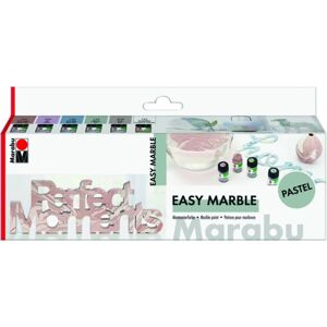 Marabu Easy Marble Pastellfarben-Set - Bastelmaterial Marabu Easy Marble Pastellfarben-Set - Bastelmaterial