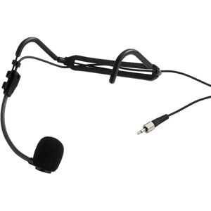 Monacor HSE-821SX Headset-Mikrofon - Schwarz Monacor HSE-821SX Headset-Mikrofon - Schwarz