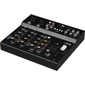 IMG Stageline MXR-4 Mischpult - 4-Kanal-Audio Mixer mit Effekten IMG Stageline MXR-4 Mischpult - 4-Kanal-Audio Mixer mit Effekten