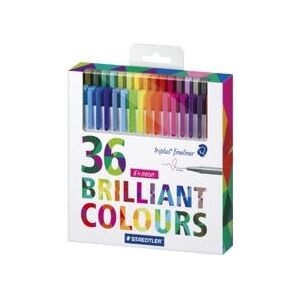 Staedtler Triplus Fineliner - 36 Kolorów - Cienki Szyj - Ergonomiczny Staedtler Triplus Fineliner - 36 Kolorów - Cienki Szyj - Ergonomiczny