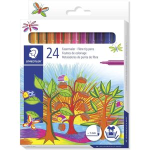 Staedtler 325 feltpenne - 24 kpl - pestävä muste Staedtler 325 feltpenne - 24 kpl - pestävä muste