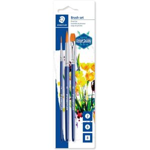 Staedtler 989-SBK3-3 Artist Paintbrush Set - Paintbrushes Staedtler 989-SBK3-3 Artist Paintbrush Set - Paintbrushes