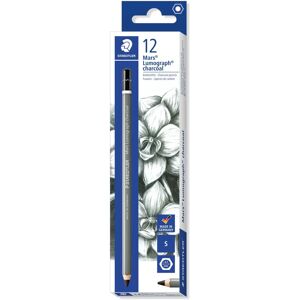 Lápices de carbón Staedtler Mars Lumograph S - 12 piezas Lápices de carbón Staedtler Mars Lumograph S - 12 piezas