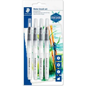 Staedtler 949 Water Brush Set - Watercolor Effects & Blending Staedtler 949 Water Brush Set - Watercolor Effects & Blending