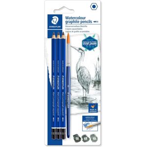 Staedtler Mars Lumograph Watercolor Pencils Kit - 3-Piece Staedtler Mars Lumograph Watercolor Pencils Kit - 3-Piece