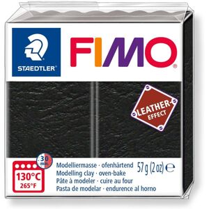 Argile polymère effet cuir STAEDTLER Fimo - Noir - Argile à modeler - Publicité Argile polymère effet cuir STAEDTLER Fimo - Noir - Argile à modeler - Publicité