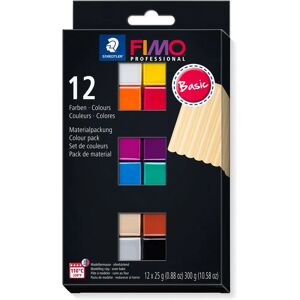 Arcilla de Modelar Staedtler FIMO 8043 C - Colores surtidos - 12 piezas Arcilla de Modelar Staedtler FIMO 8043 C - Colores surtidos - 12 piezas