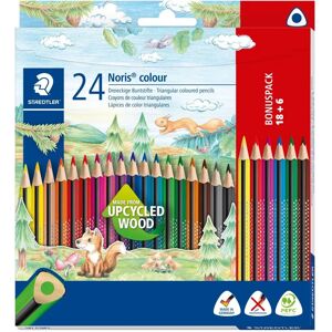 Staedtler Noris Color Triangle - Color Pencil - 24 Colors Staedtler Noris Color Triangle - Color Pencil - 24 Colors
