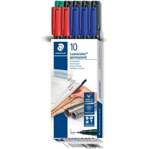 Staedtler 318 B10 Felt Pen - Assorted Colors - Felt Pen Staedtler 318 B10 Felt Pen - Assorted Colors - Felt Pen