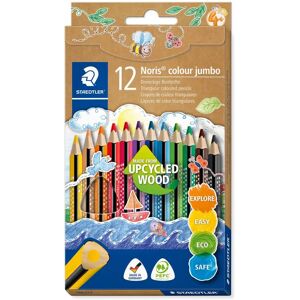 Staedtler Noris Colour Jumbo - Crayons de Couleur - 12 pcs - Publicité Staedtler Noris Colour Jumbo - Crayons de Couleur - 12 pcs - Publicité
