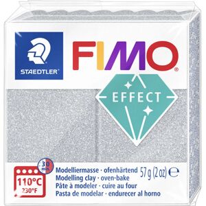 STAEDTLER 8010-81 FIMO Effekt Ofenhärtende Polymer Modelliermasse - Metallisches Silber STAEDTLER 8010-81 FIMO Effekt Ofenhärtende Polymer Modelliermasse - Metallisches Silber