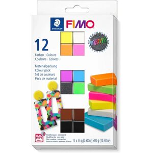 Staedtler FIMO Color Pack Neon Colours Modeling Clay - 300 g Multi Staedtler FIMO Color Pack Neon Colours Modeling Clay - 300 g Multi