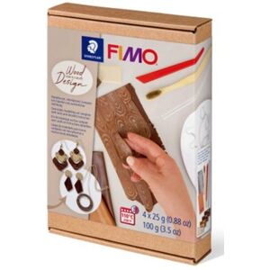 Staedtler FIMO 8025 HTC1 Wood Effect Oven-Hardening Polymer Clay - How-to-Create-Set, Pottery - Pottery/Modeling Compound Staedtler FIMO 8025 HTC1 Wood Effect Oven-Hardening Polymer Clay - How-to-Create-Set, Pottery - Pottery/Modeling Compound