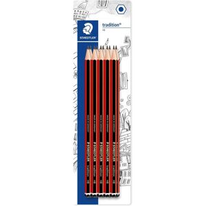 Staedtler 110HBBK10D Tradition HB Graphite Pencil - School/Office Staedtler 110HBBK10D Tradition HB Graphite Pencil - School/Office