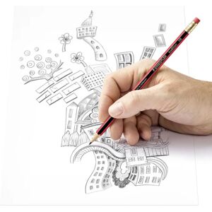 Staedtler 112hbbk10d Graphite Pencils - Pack of 10 Staedtler 112hbbk10d Graphite Pencils - Pack of 10