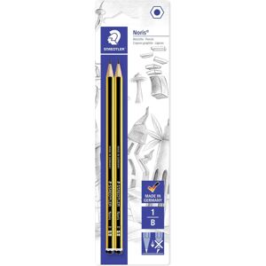 Staedtler Noris HB - Crayon graphite - 2 pcs - Publicité Staedtler Noris HB - Crayon graphite - 2 pcs - Publicité