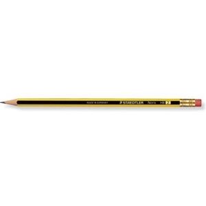Staedtler Noris HB 12 pcs - Graphite Pencil with Eraser Staedtler Noris HB 12 pcs - Graphite Pencil with Eraser
