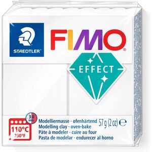 Fimo Effect Pâte à modeler translucide blanc - 815 57 G - Cuisson et création Fimo Effect Pâte à modeler translucide blanc - 815 57 G - Cuisson et création