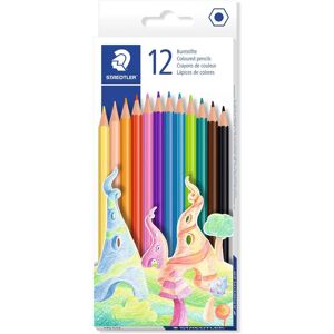Staedtler Hexagonal Basic Coloured Pencil - 12 Pack - Art Supplies Staedtler Hexagonal Basic Coloured Pencil - 12 Pack - Art Supplies