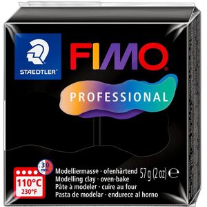 FIMO 8040 Pâte à modeler - Noir - 57g - Durcissement au four - Publicité FIMO 8040 Pâte à modeler - Noir - 57g - Durcissement au four - Publicité