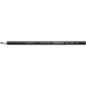 Staedtler 185-9 Black Colour Pencils - 12 Units Staedtler 185-9 Black Colour Pencils - 12 Units