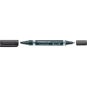 Staedtler Lumocolor Permanent Markers - Refillable - Black - F/M - 0.6/1.5 mm - Permanent Markers Staedtler Lumocolor Permanent Markers - Refillable - Black - F/M - 0.6/1.5 mm - Permanent Markers